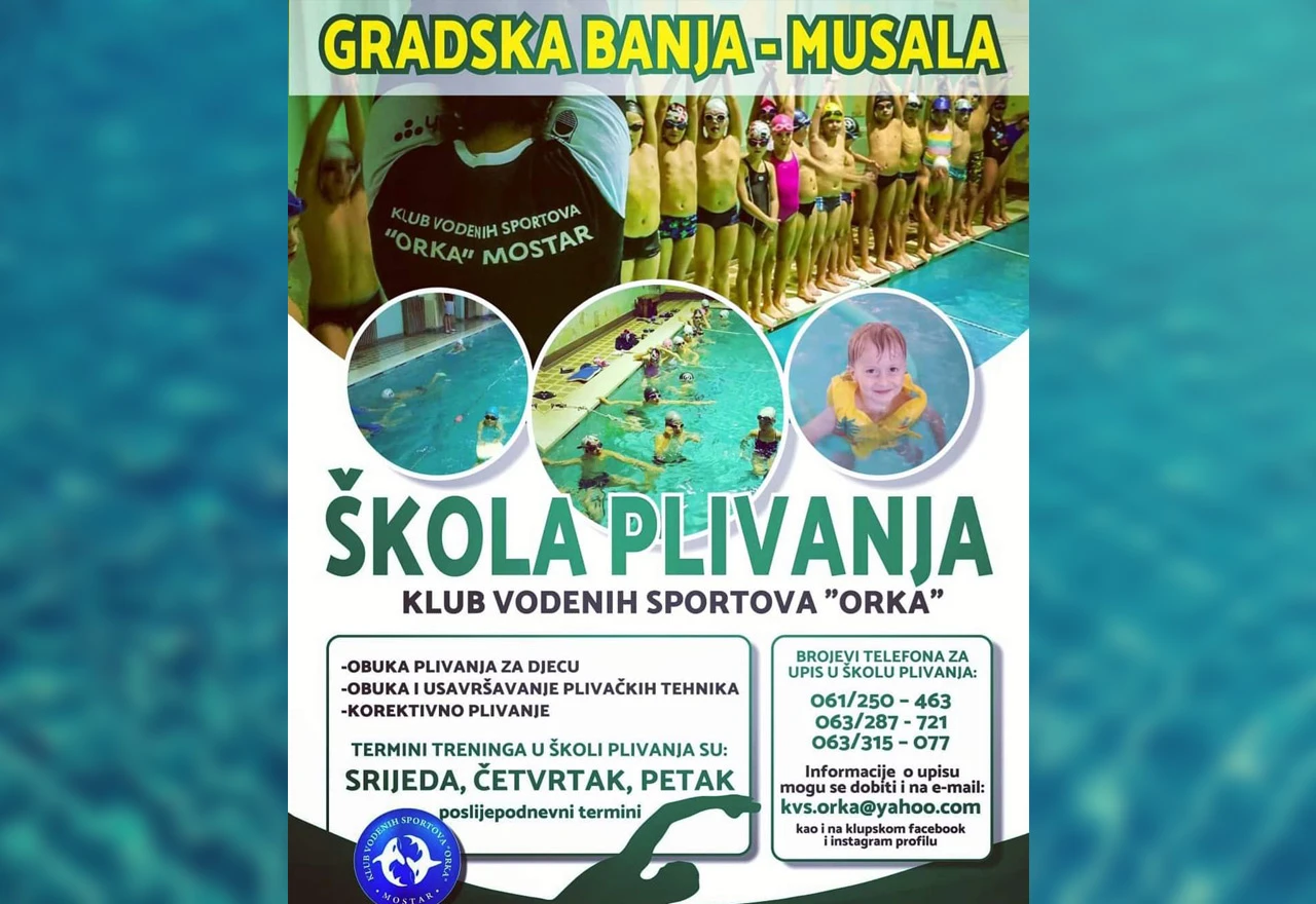 Nauči plivati, treniraj sa šampionima i postani šampion