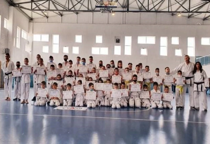 Karate klub "Semih" organizirao polaganje za nova učenička zvanja