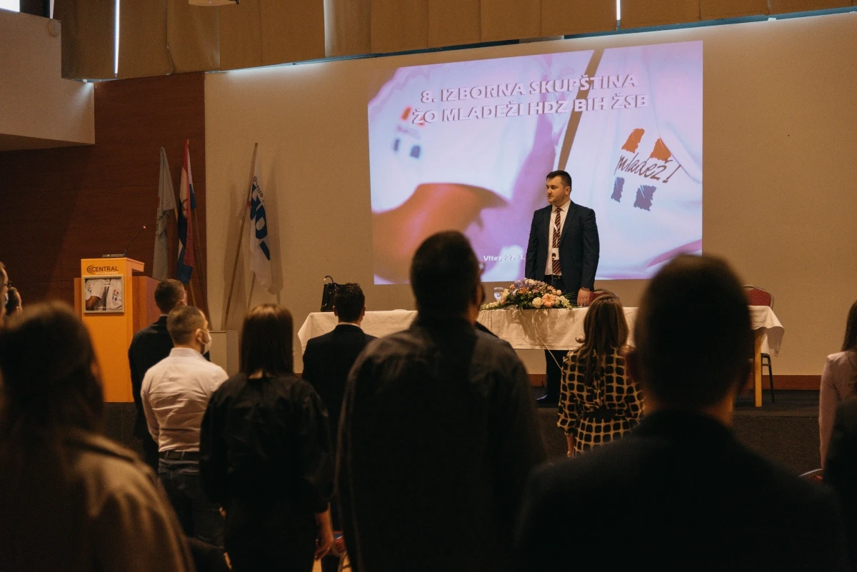 Dario Plavčić ostaje na čelu Mladeži HDZ BiH u Središnjoj Bosni