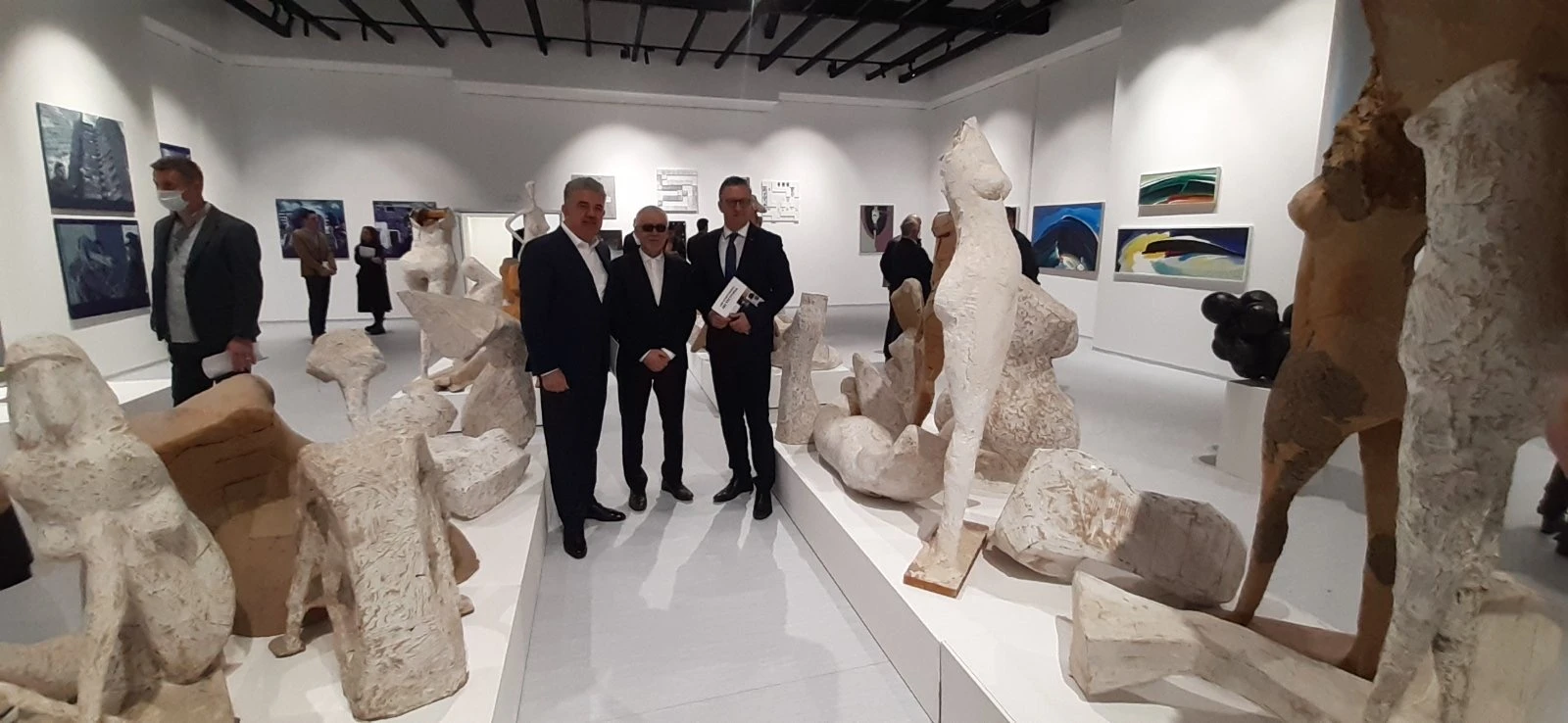 U Galeriji SUM-a izloženi radovi profesora Akademije likovnih umjetnosti