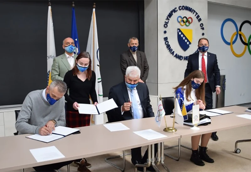 Olimpijski odbor BiH: Lani Pudar i treneru 22.000 KM te stipendija