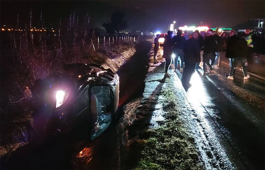 Vrapčići: Automobil sletio s ceste 