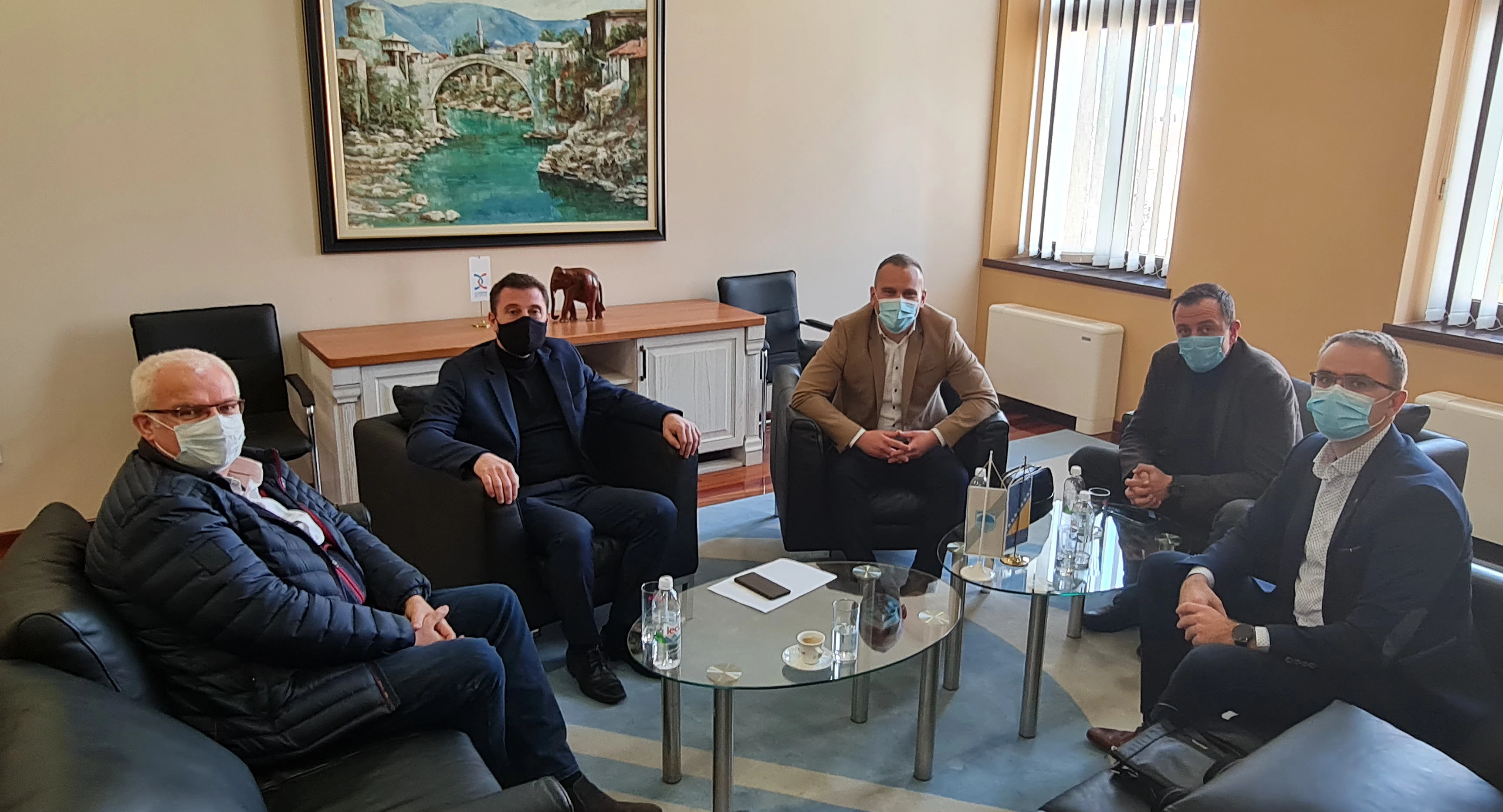 Gradonačelnik Mostara primio rukovodstvo Asocijacije poduzetnika Hercegovine