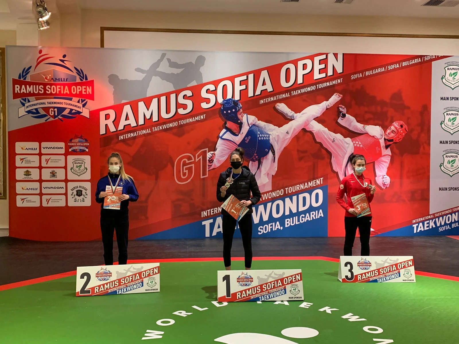 Deset medalja za bh. taekwondoiste na G1 turniru u Sofiji