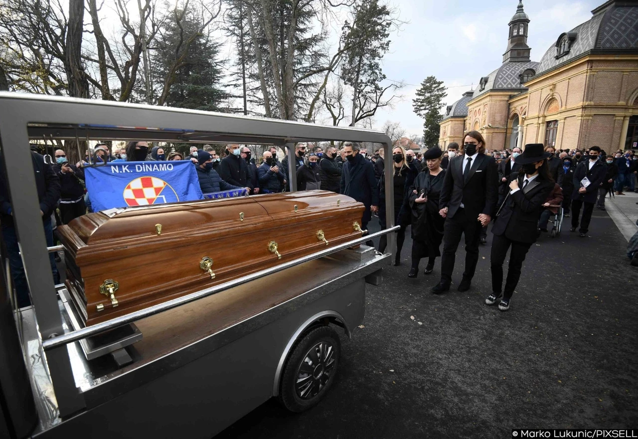 Na Mirogoju pokopan Zlatko Kranjčar