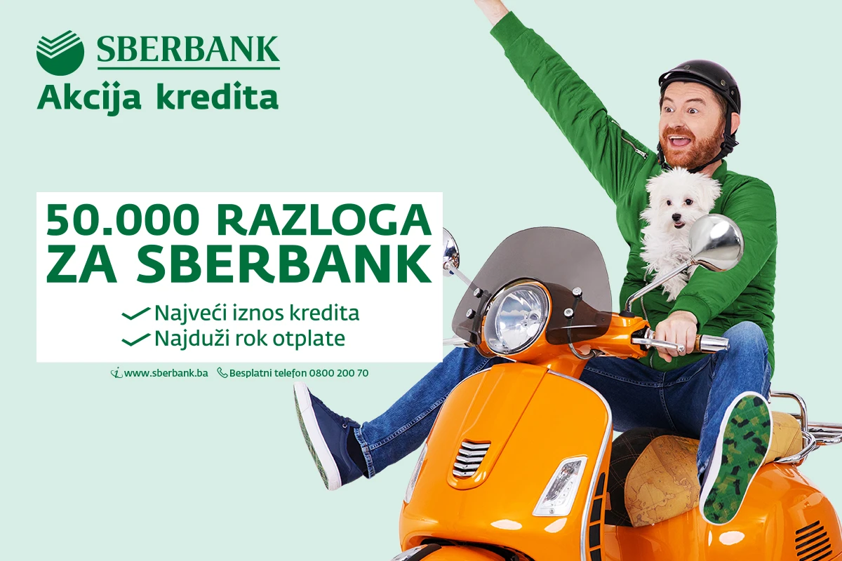 Akcija kredita uz najveći iznos gotovine i najduži period otplate
