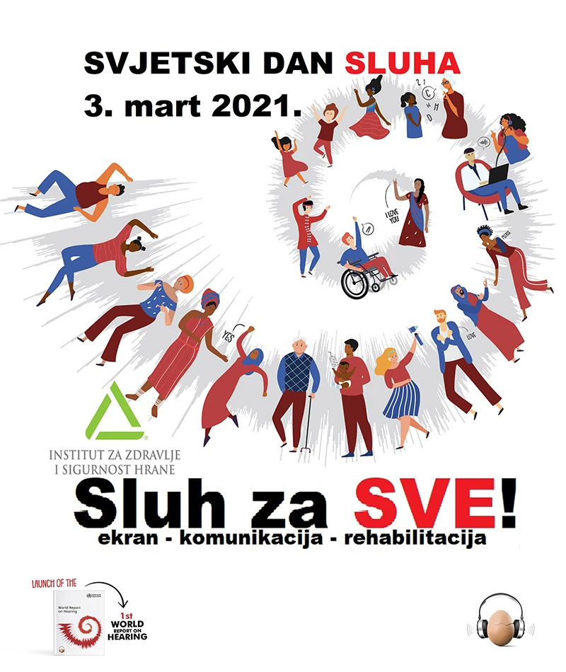 Danas je Svjetski dan uha i sluha - Sluh za sve!