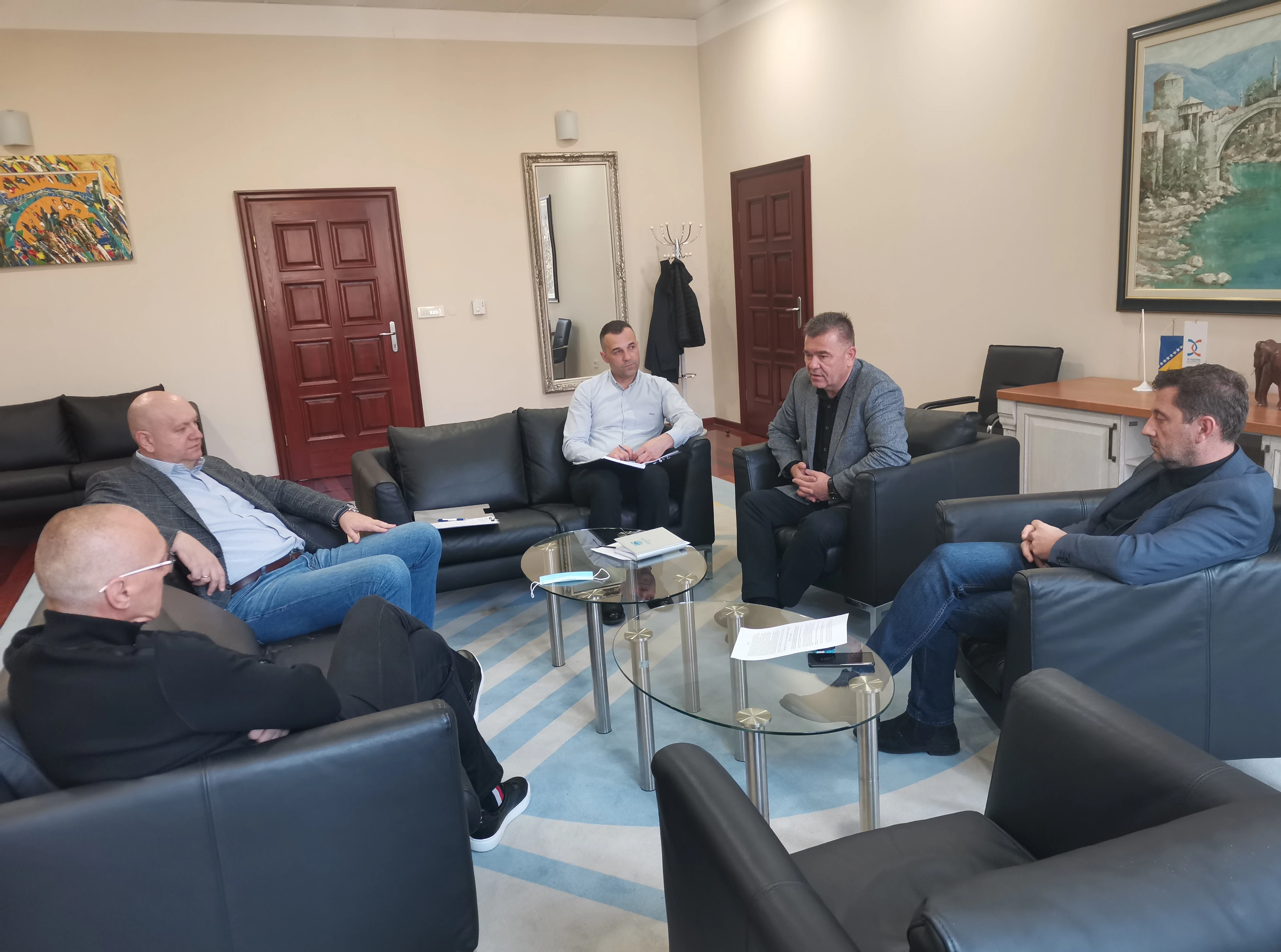 Kordić i Marić nastavljaju podržavati rad Sportskog saveza Grada Mostara