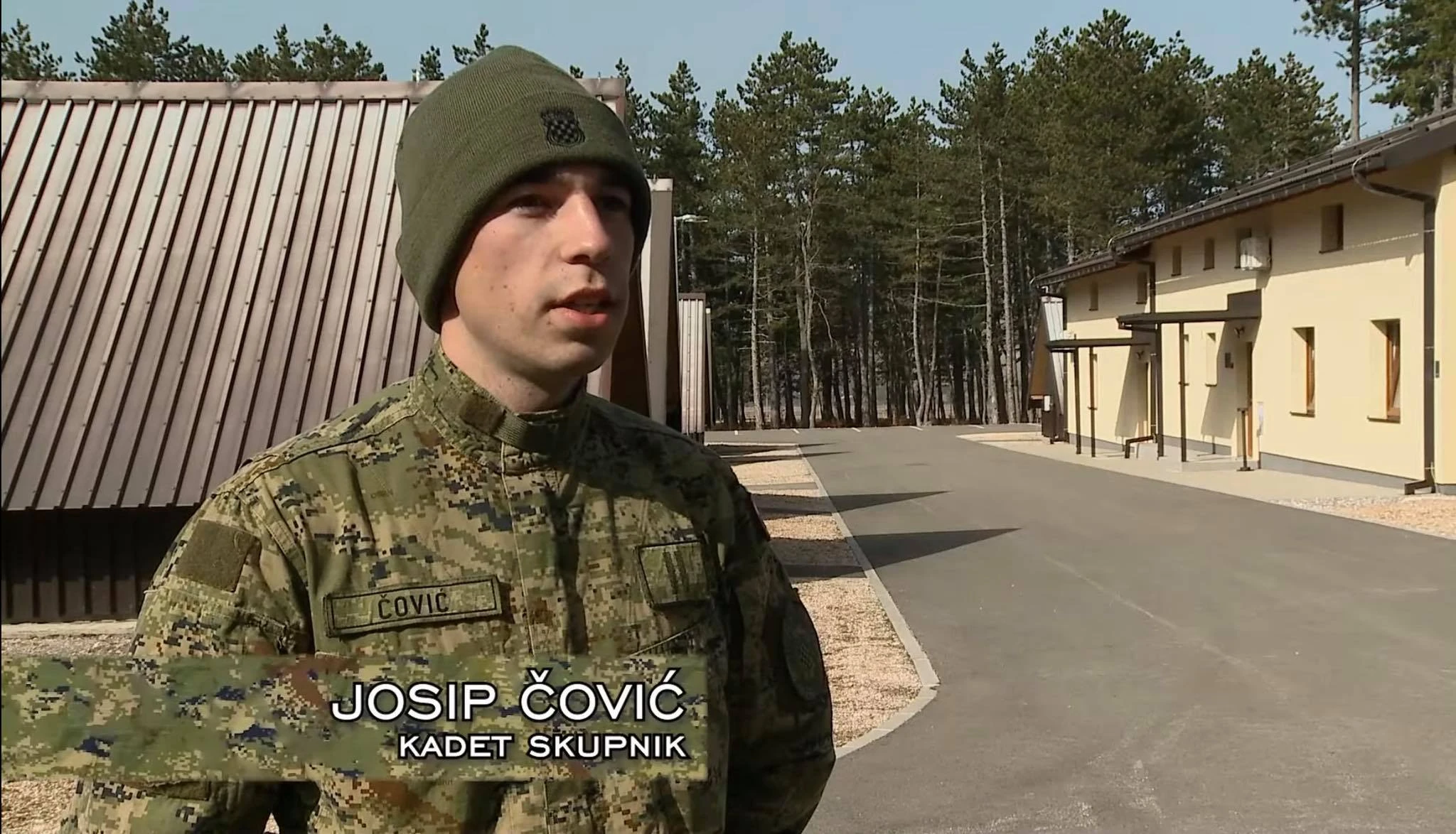 VIDEO Mostarac na obuci u Hrvatskoj vojsci
