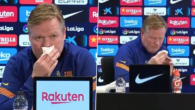 Šok za Španjolce: Koeman počeo krvariti pred novinarima