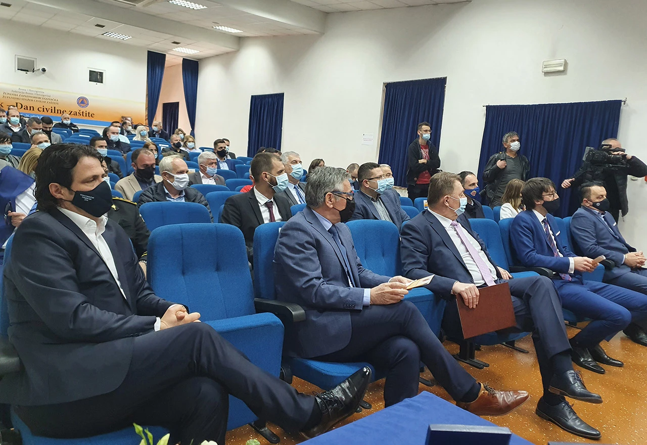 Obilježen međunarodni dan civilne zaštite u ZHŽ: Dodjeljene i zlatne značke 