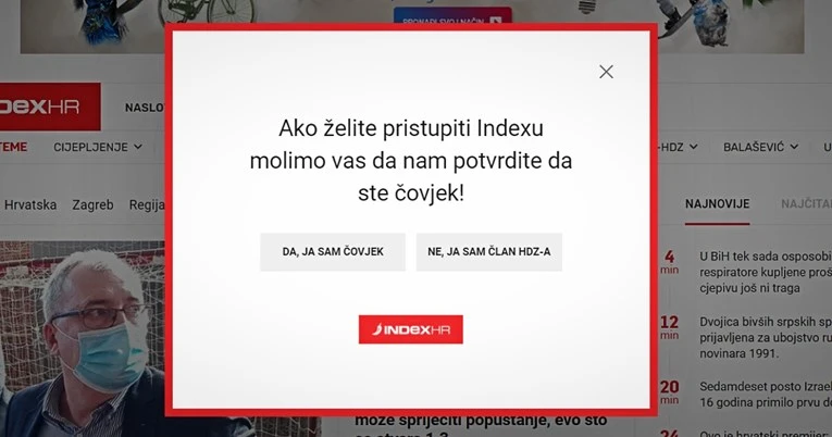 HND: 'Jesi li čovjek ili član HDZ-a' nije govor mržnje