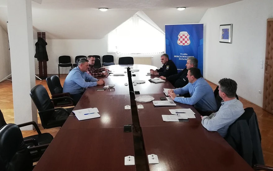 Policija u HBŽ na samom dnu