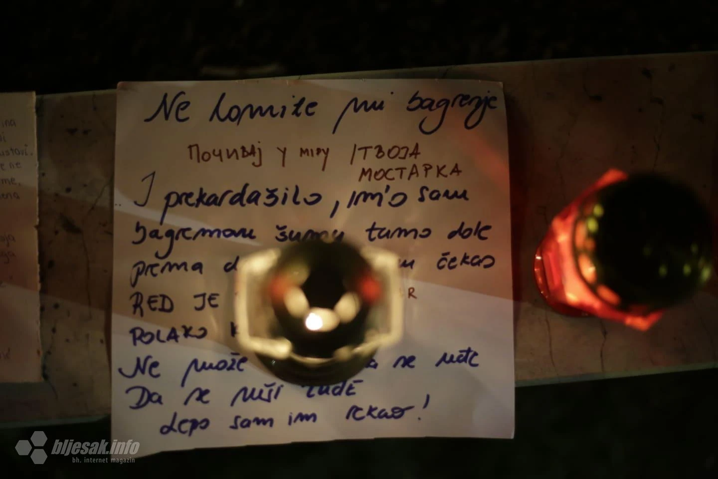 Mostar se oprostio od Balaševića