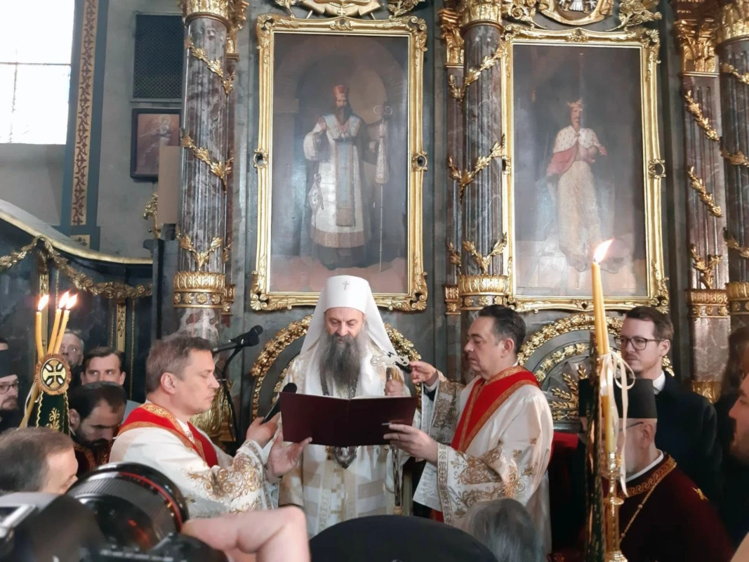 Ustoličen novi patrijarh Srpske pravoslavne crkve 