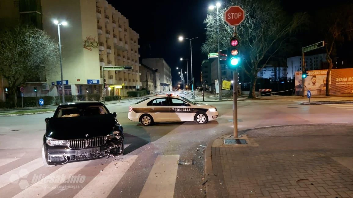 Mostar: Najmanje dvije osobe lakše ozlijeđene u sudaru