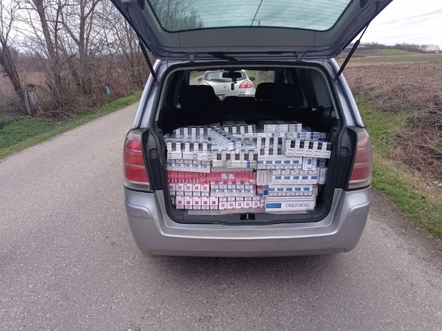Pala na granici: Pokušala prošvercati 5 510 kutija cigareta