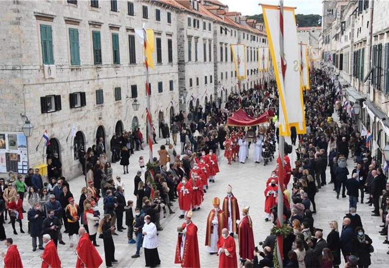Dubrovčani proslavili 1049. festu svetog Vlaha
