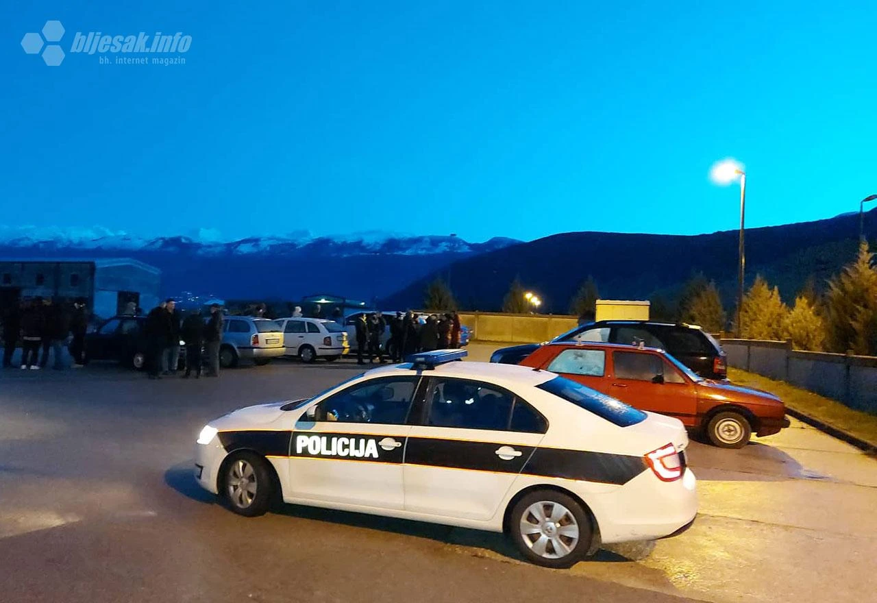 Blokada deponije u Mostaru