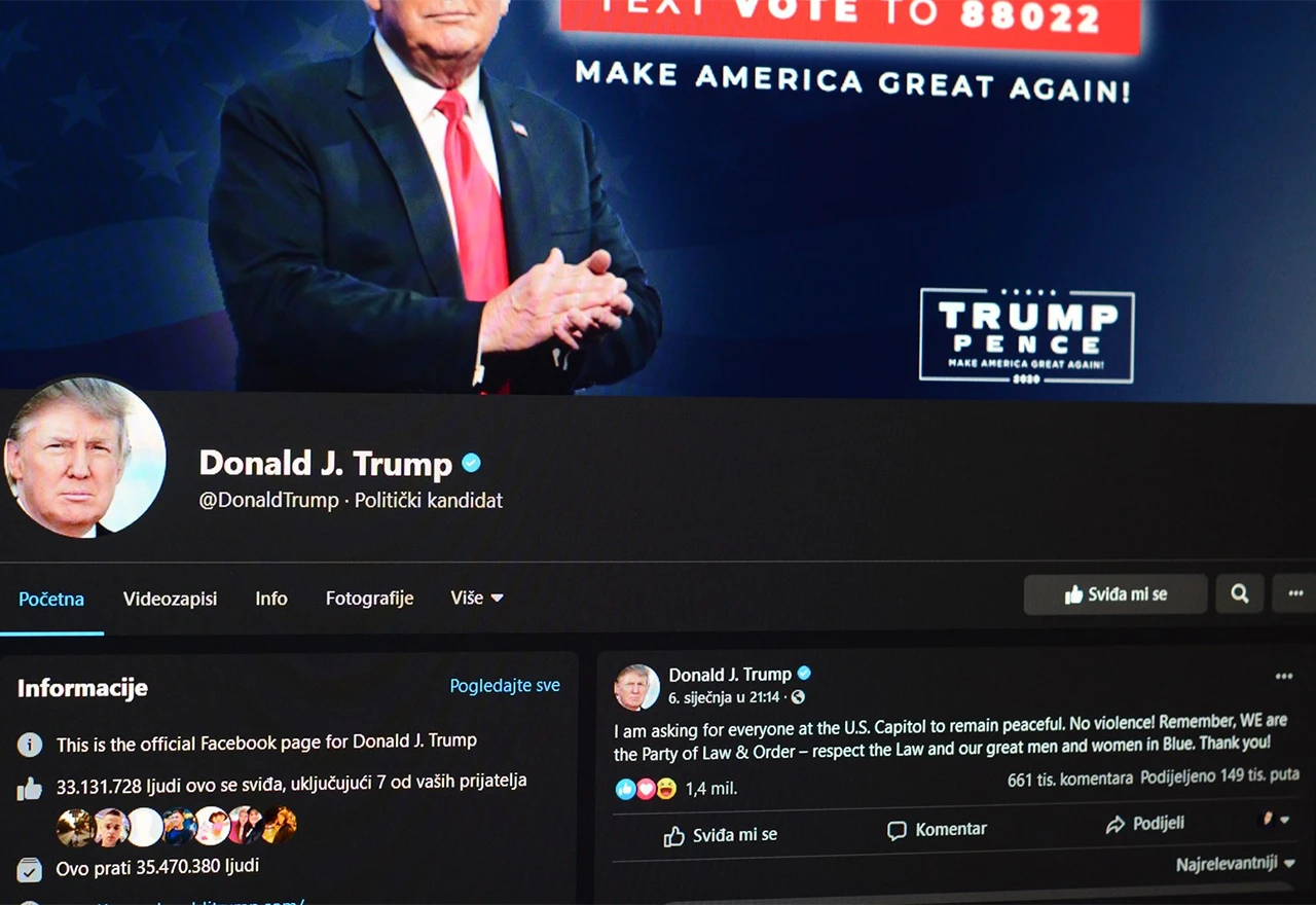 Facebookov nadzorni odbor pokrenuo javnu raspravu o zabrani Donaldu Trumpu