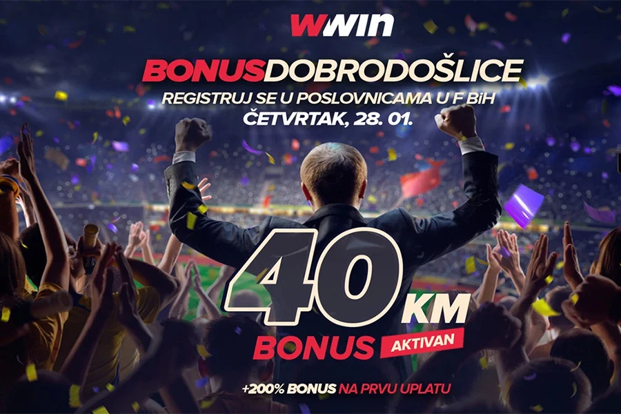 Wwin - bonus dobrodošlice – Četvrtak 28.1.2021.