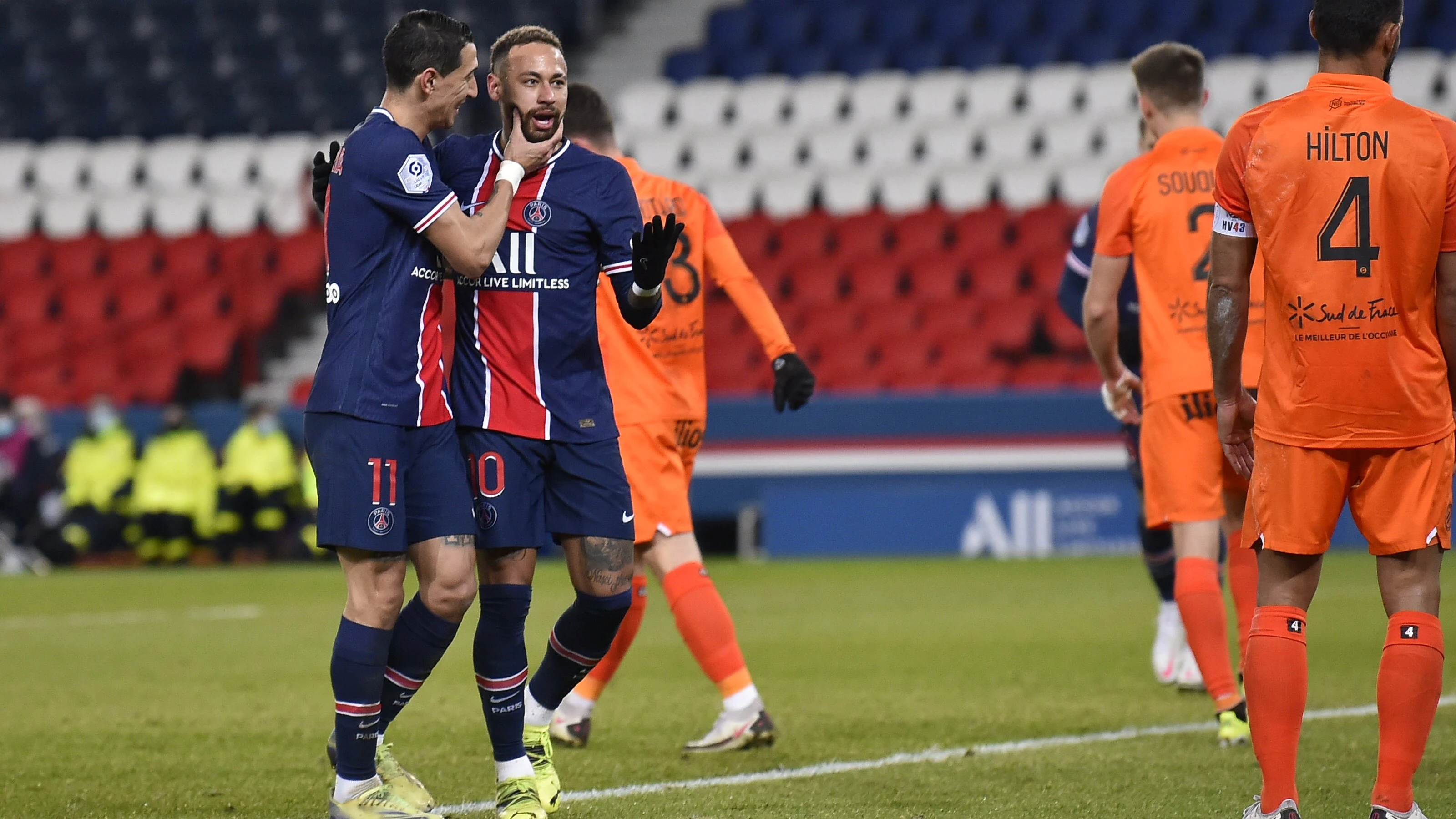 PSG prejak za Montpellier: Tri gola Parižana u tri minute