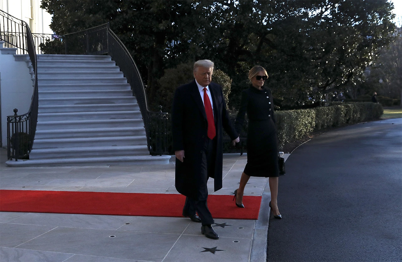 VIDEO | Donald Trump napustio Bijelu kuću