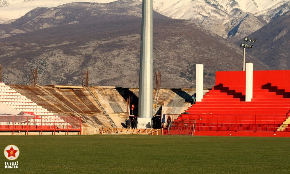 Veležov stadion poprima novi izgled