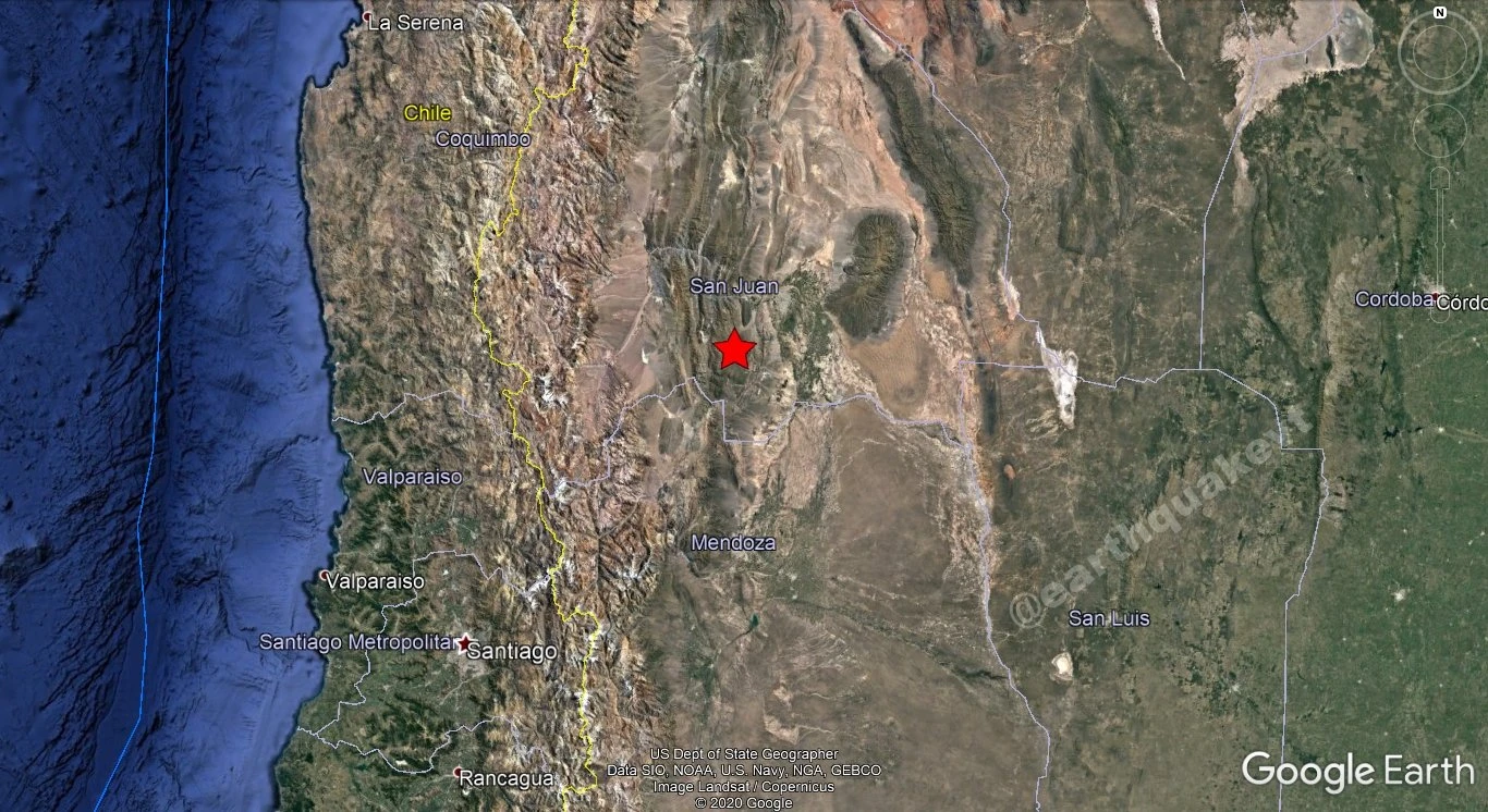 Potres u Argentini jačine 6.4 po Richteru