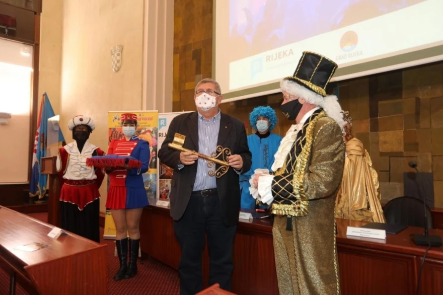 Tradicija: Riječke maškare preuzele ključeve grada