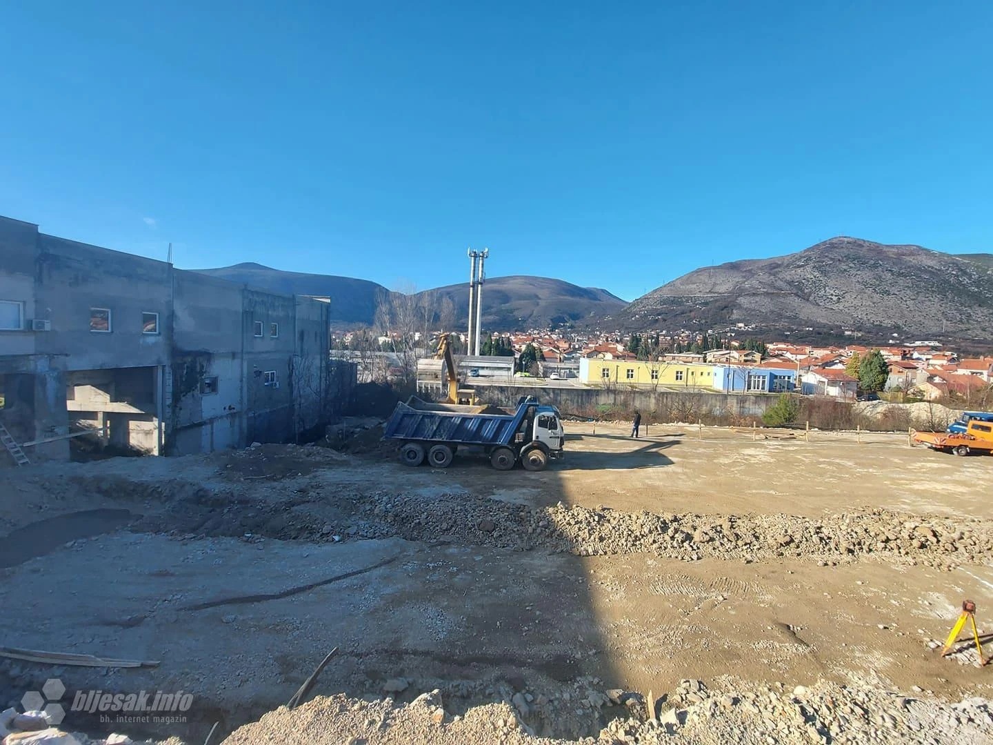 Aktivno na gradilištu Klinike za dječje bolesti SKB Mostar
