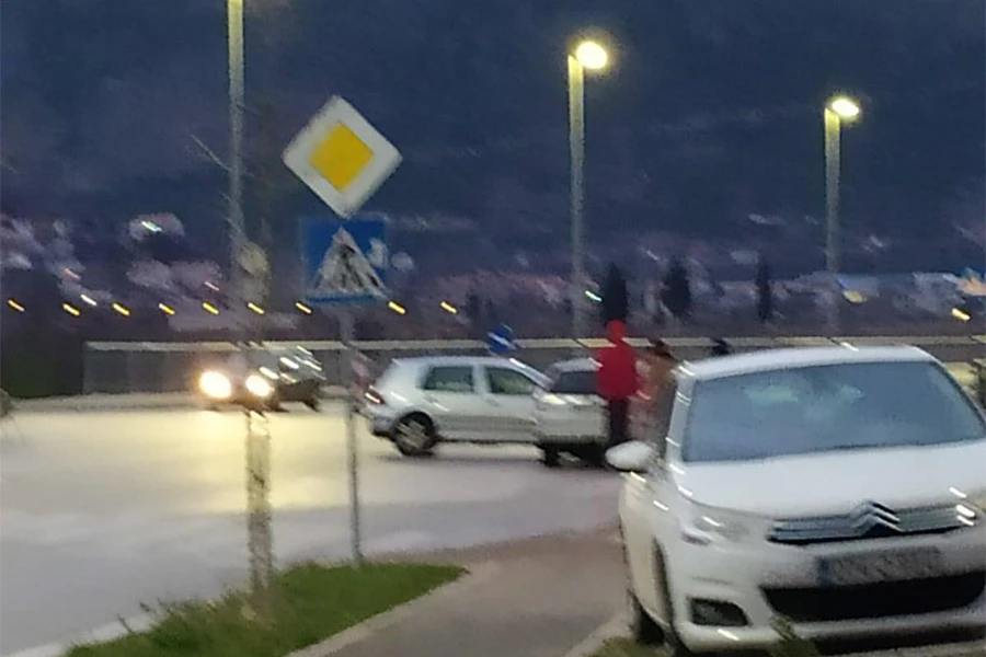 Posljedica kaosa kod Novog mosta - lakša prometna