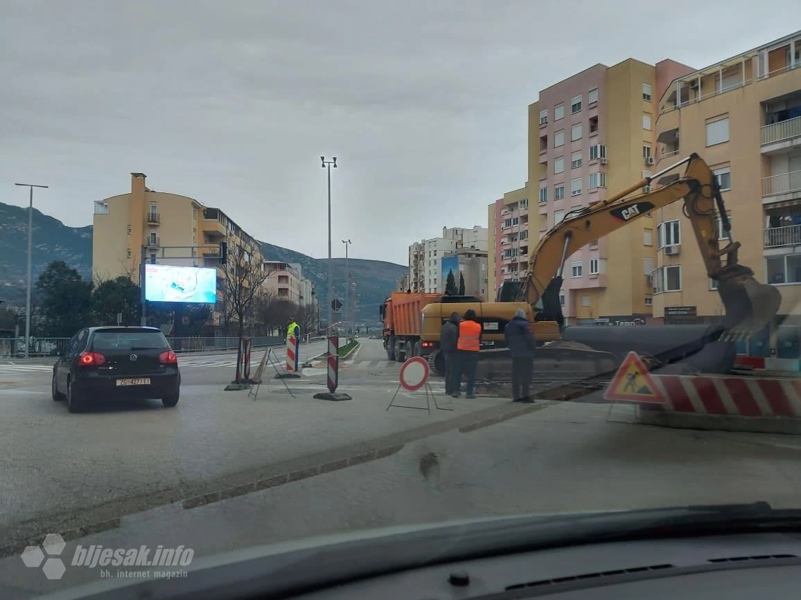 VIDEO | Grad nikome nije ništa rekao: Prometni kaos u Mostaru
