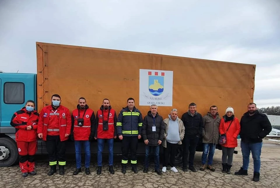 Crveni križ ŽZH dostavio vrijednu donaciju u Petrinju