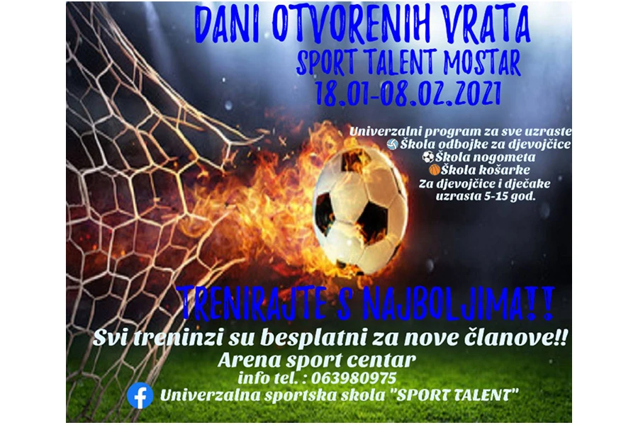 Dani otvorenih vrata u Sport Talentu