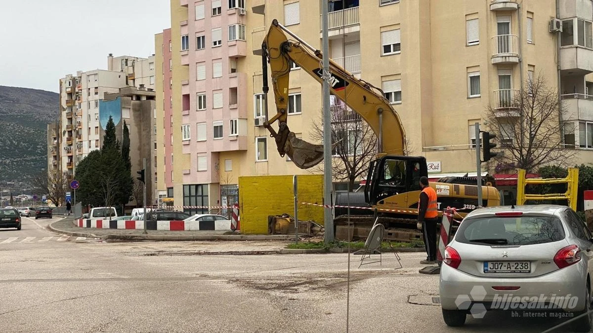 Radovi u Mostaru: Obratite pozornost na signalizaciju