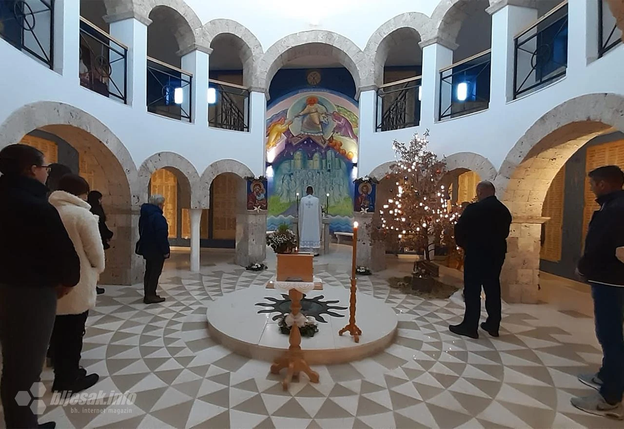 Čapljina: Pravoslavni Božić proslavljen u prebilovačkom hramu