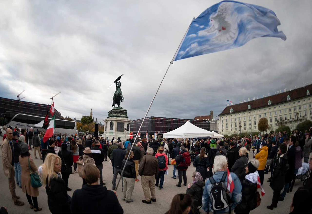 Protiv mjera i u Austriji