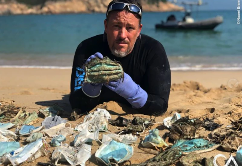 U oceanima završilo 1,56 milijardi zaštitnih maski