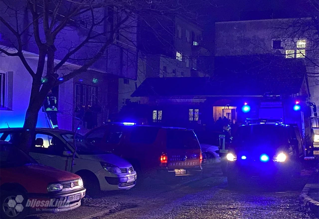 Vatra zahvatila veći dio stana u Ulici Brune Bušića