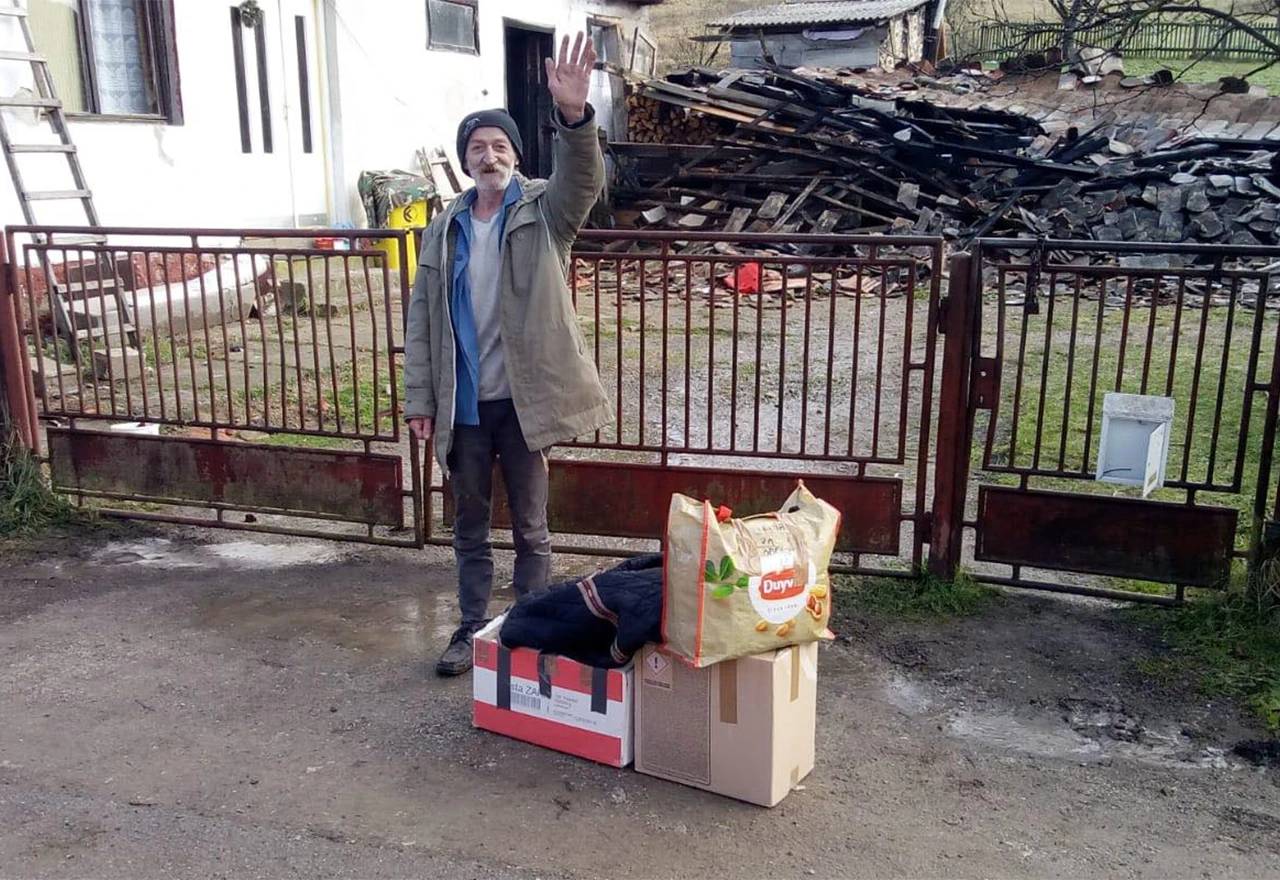 Mostarci obišli sela oko Gline i pružili pomoć onima do kojih nitko nije došao