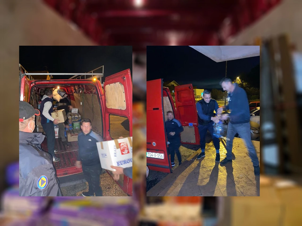 Pomoć za sela oko Petrinje iz Kruševa