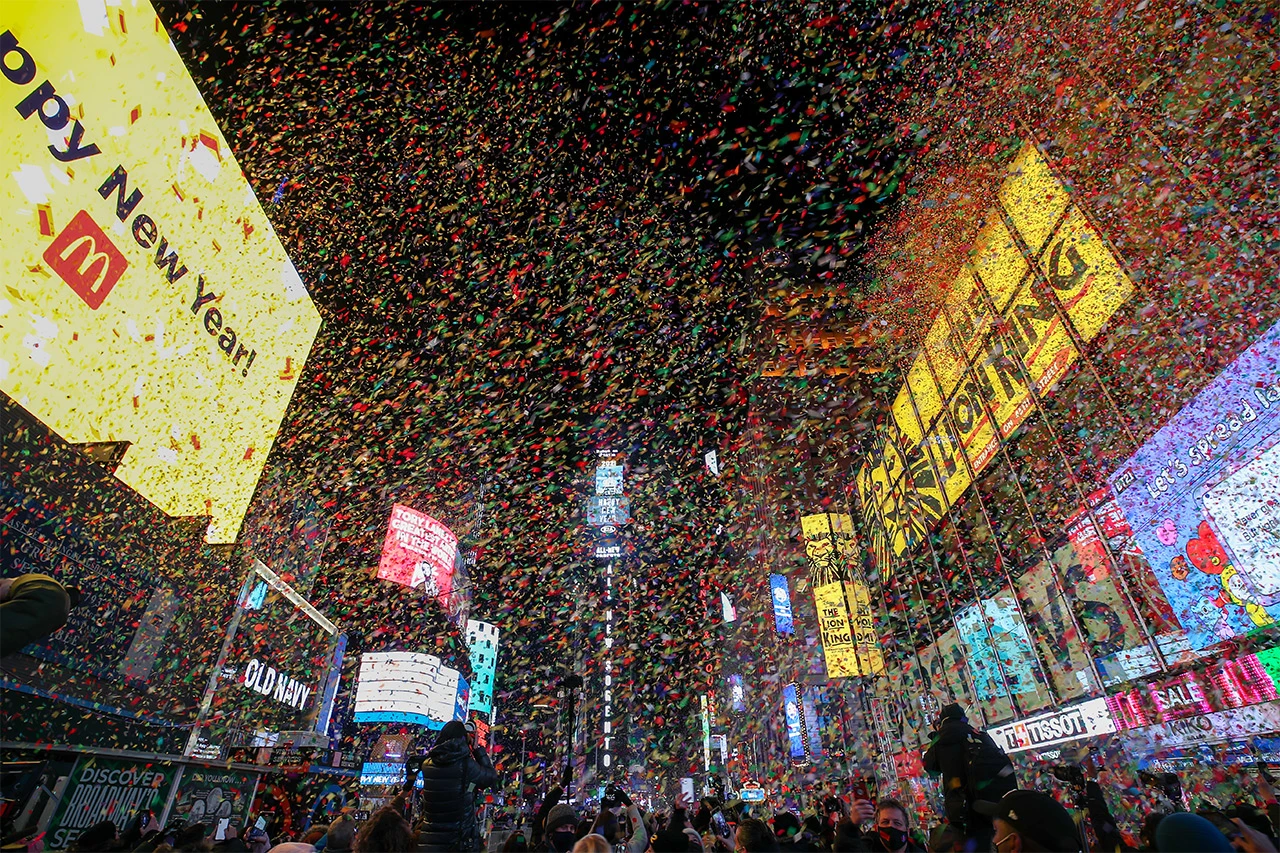 Nova godina na Times Squareu proslavljena u virtualnom okruženju