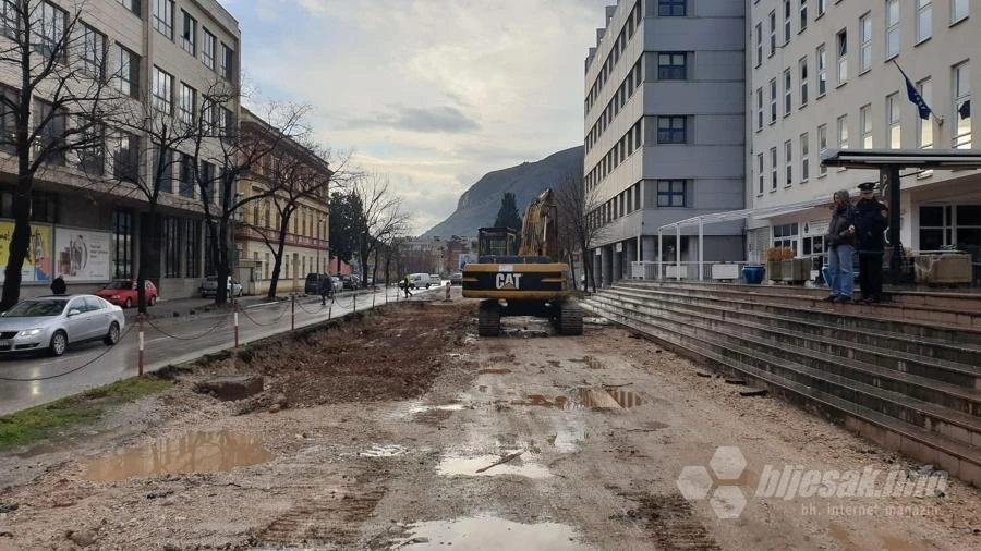 Mostar: Užurbano se gradi gradska magistrala