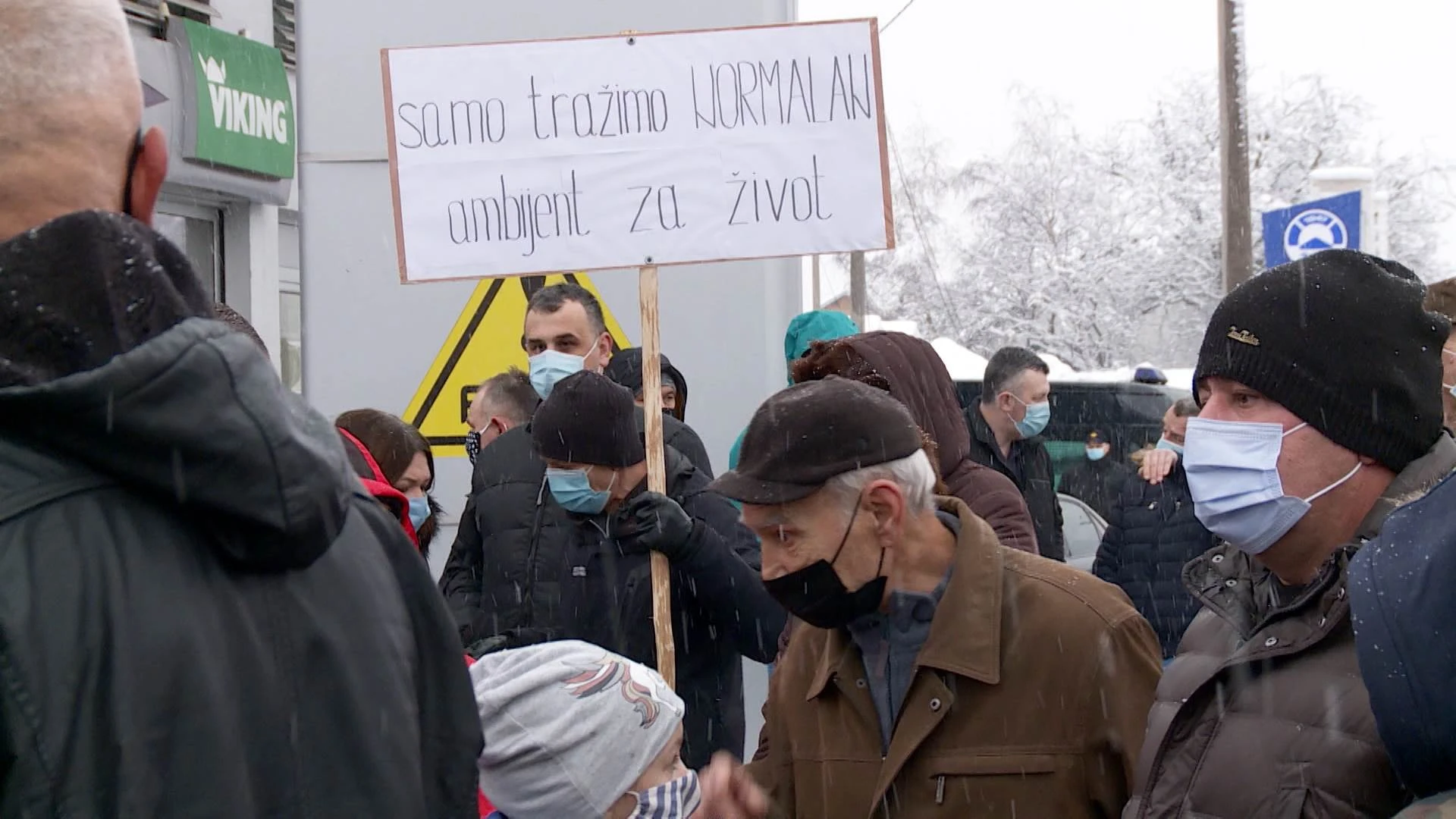 Prosvjedi mještana Blažuja: Migrante nitko ne kontrolira