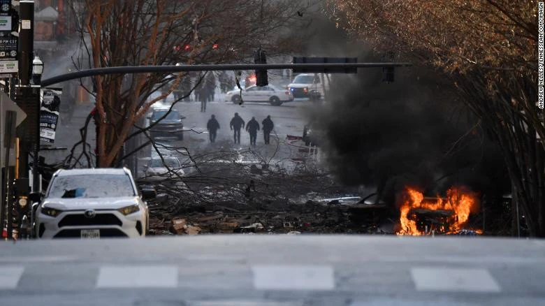 Eksplozija u Nashvilleu: razorena ulica i prijeteća poruka