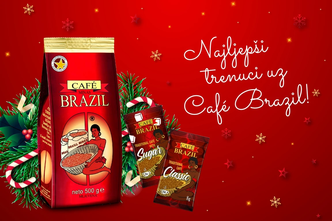 Za najljepše trenutke u godini uz Cafe Brazil
