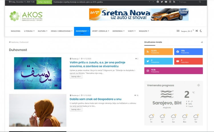 Veze AKOS-a s ''Muslimanskim bratstvom''