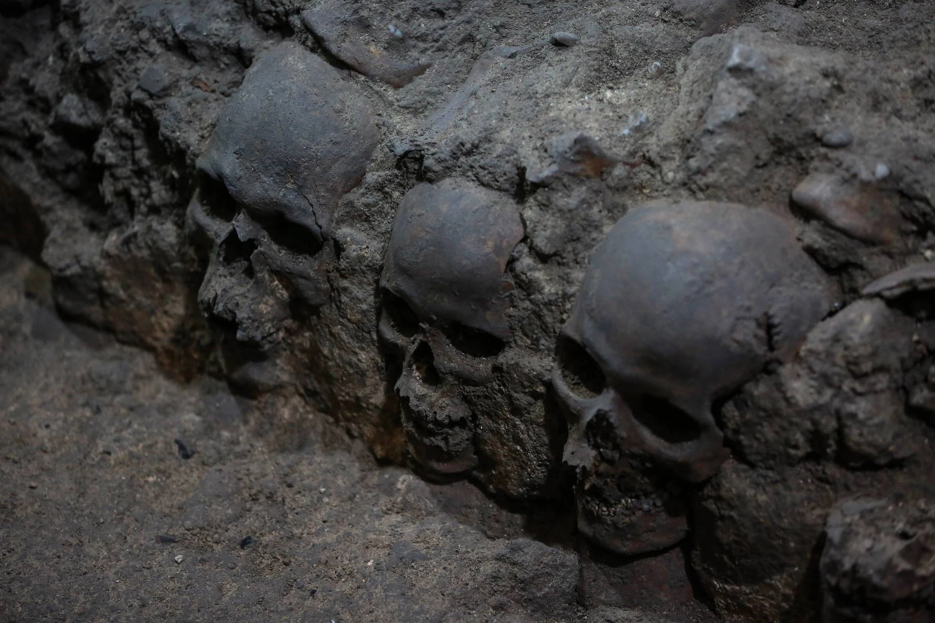 U ritualnom zidu - Meksički arheolozi pronašli još 119 astečkih lubanja