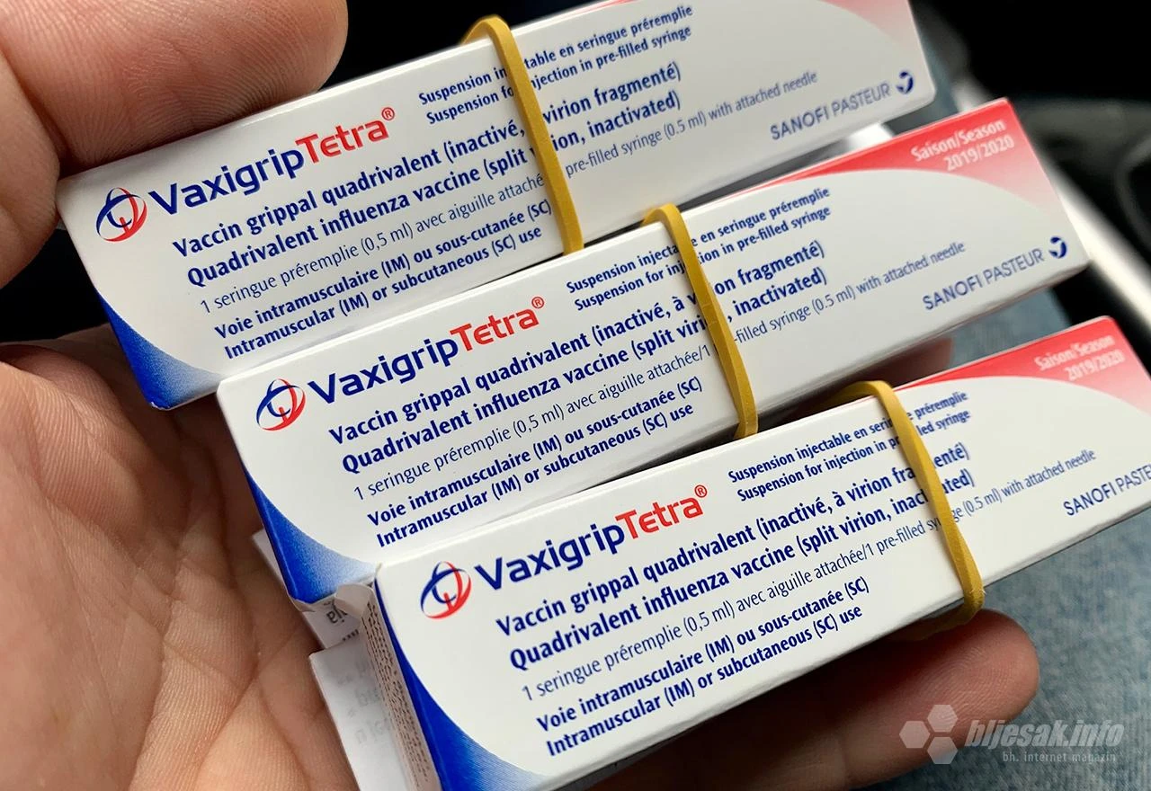 Srbija šalje u Srpsku 13.500 doza cjepiva protiv sezonske gripe
